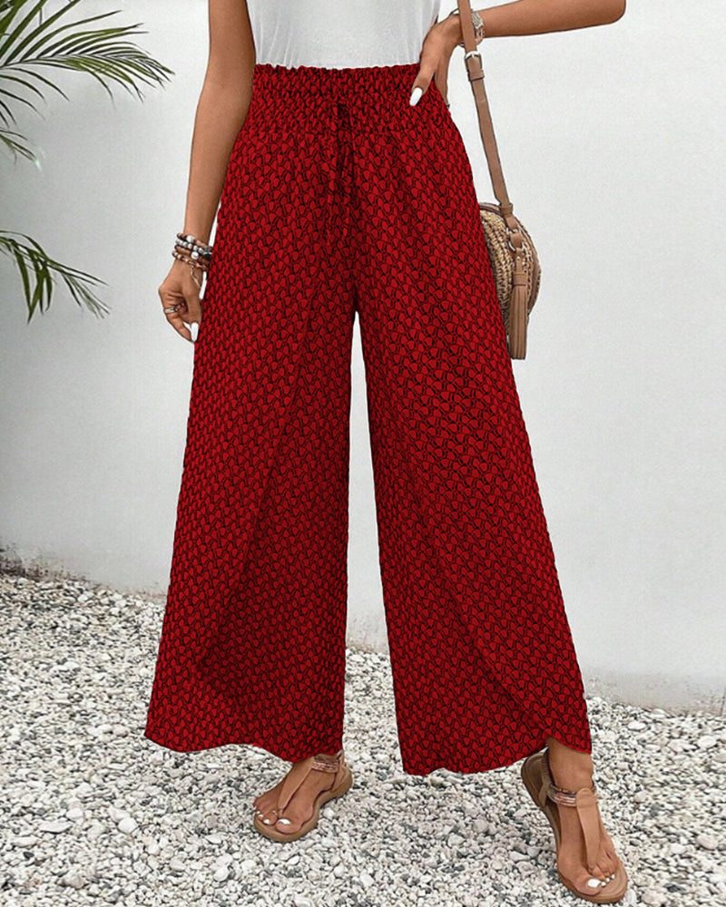 Tineke™ | Comfortabele Broek met Wijde Pijpen