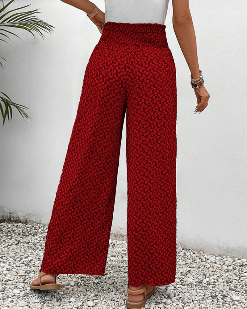 Tineke™ | Comfortabele Broek met Wijde Pijpen