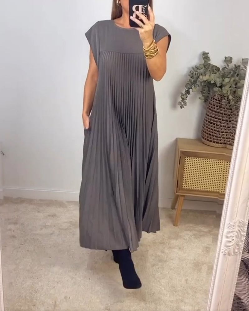 Joyce™ | Elegant Geplooide Jurk