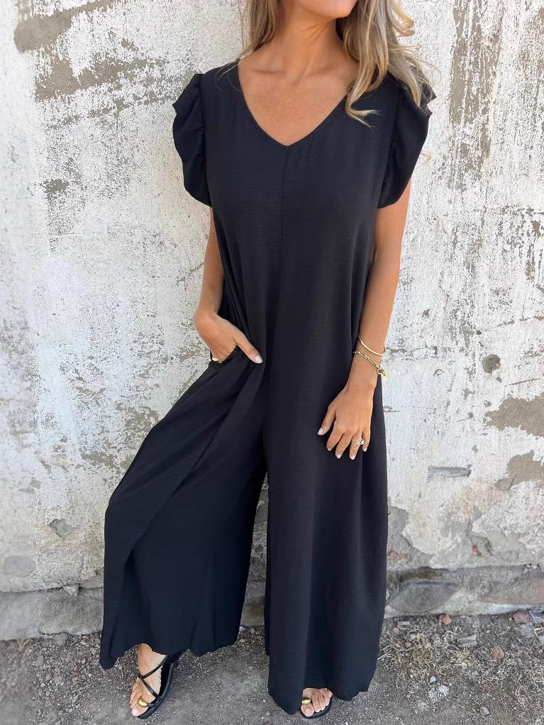 Corrina™ | Elegante Jumpsuit met V-hals