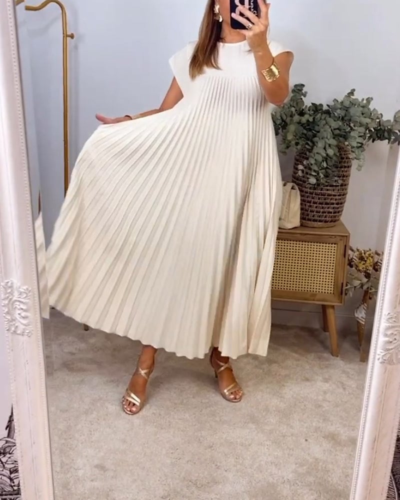 Joyce™ | Elegant Geplooide Jurk