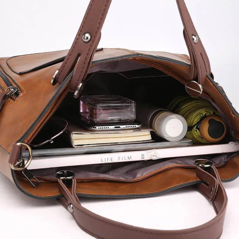 Ilse™ Leather shoulder bag