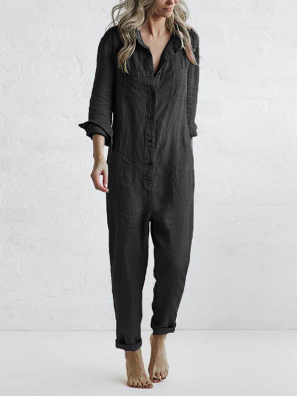 Stella™ | Jumpsuit met lange mouwen