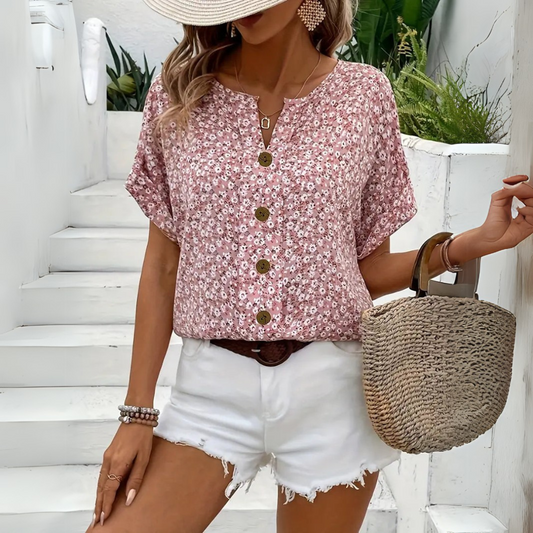 Joke™ | Stylish summer blouse with buttons