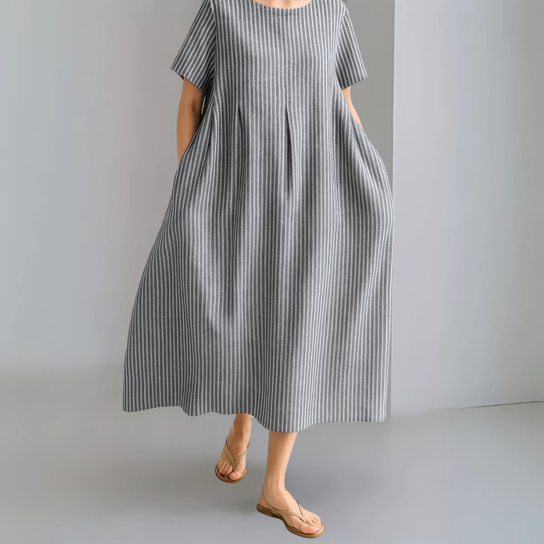 Bianca™ | Elegante jurk met korte mouwen