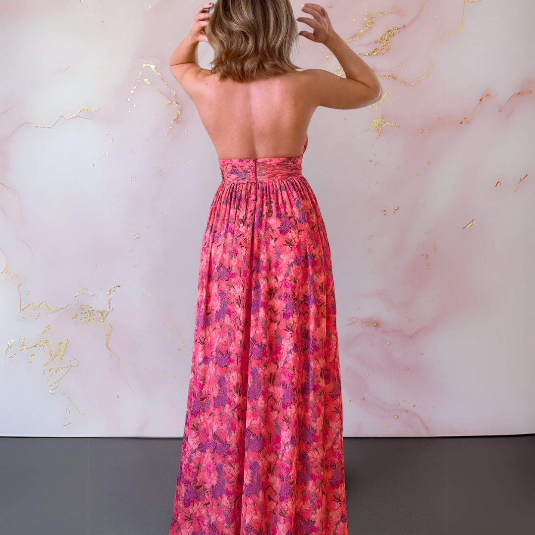 Vera™ | Elegante jurk met bloemenprint