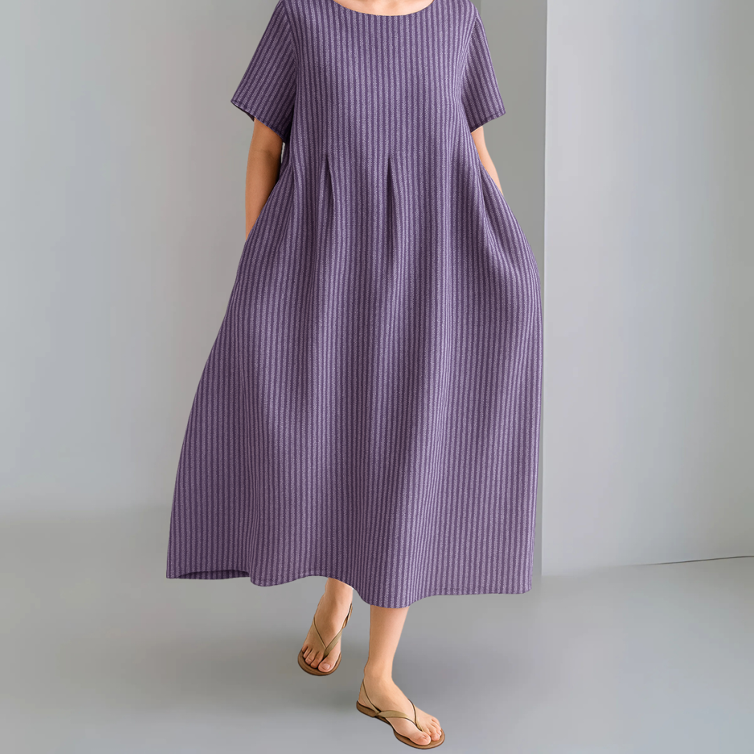 Bianca™ | Elegante jurk met korte mouwen