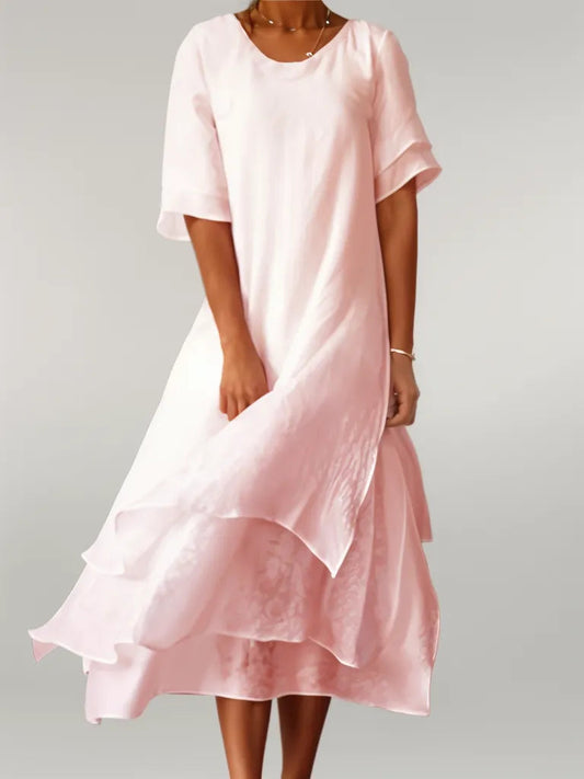 Caitlin | Stylish Flowing Layered Dress