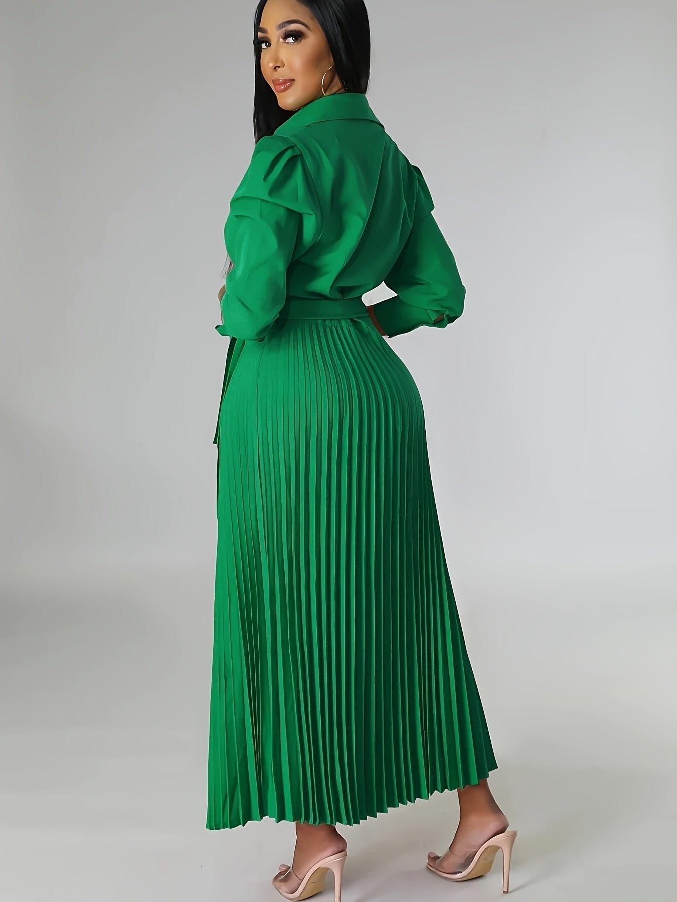 Donna | Pleated Wrap Dress for Women