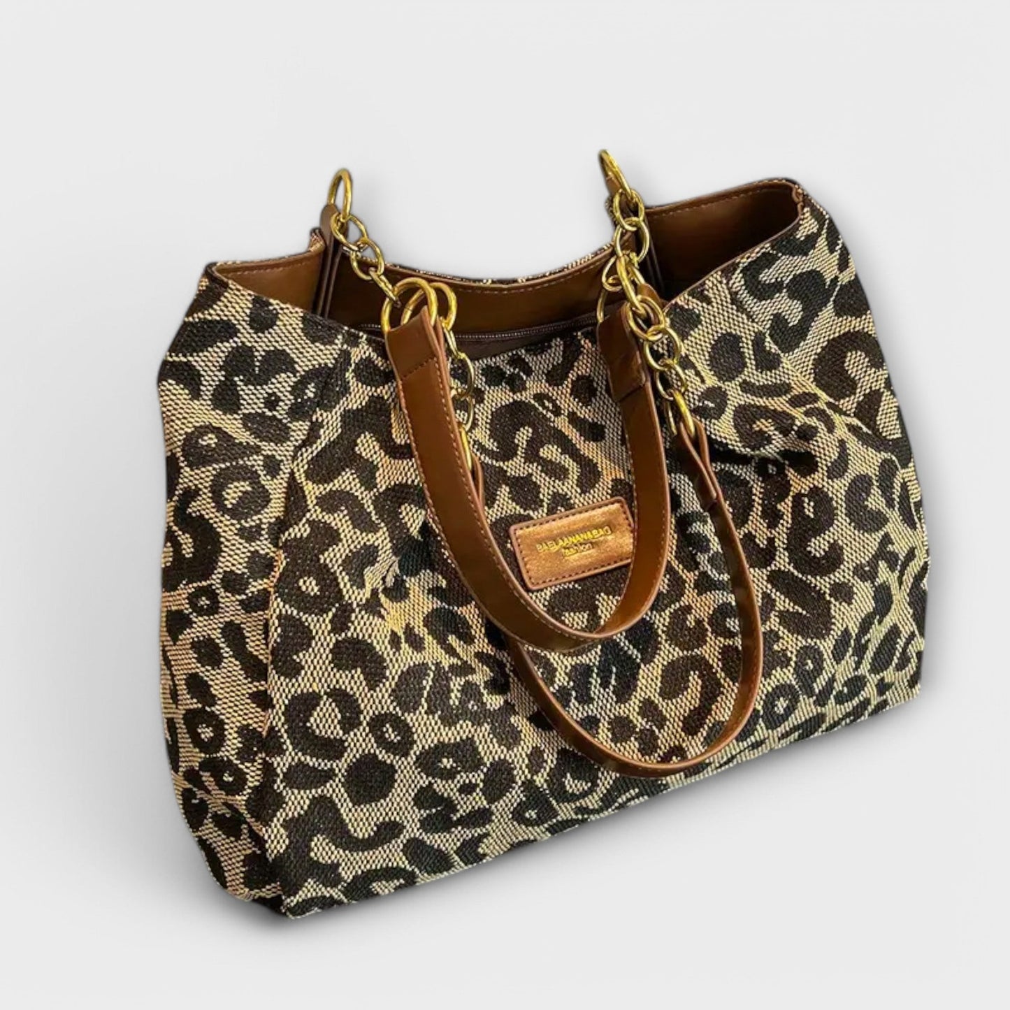 Ella | Stylish Leopard Print Tote