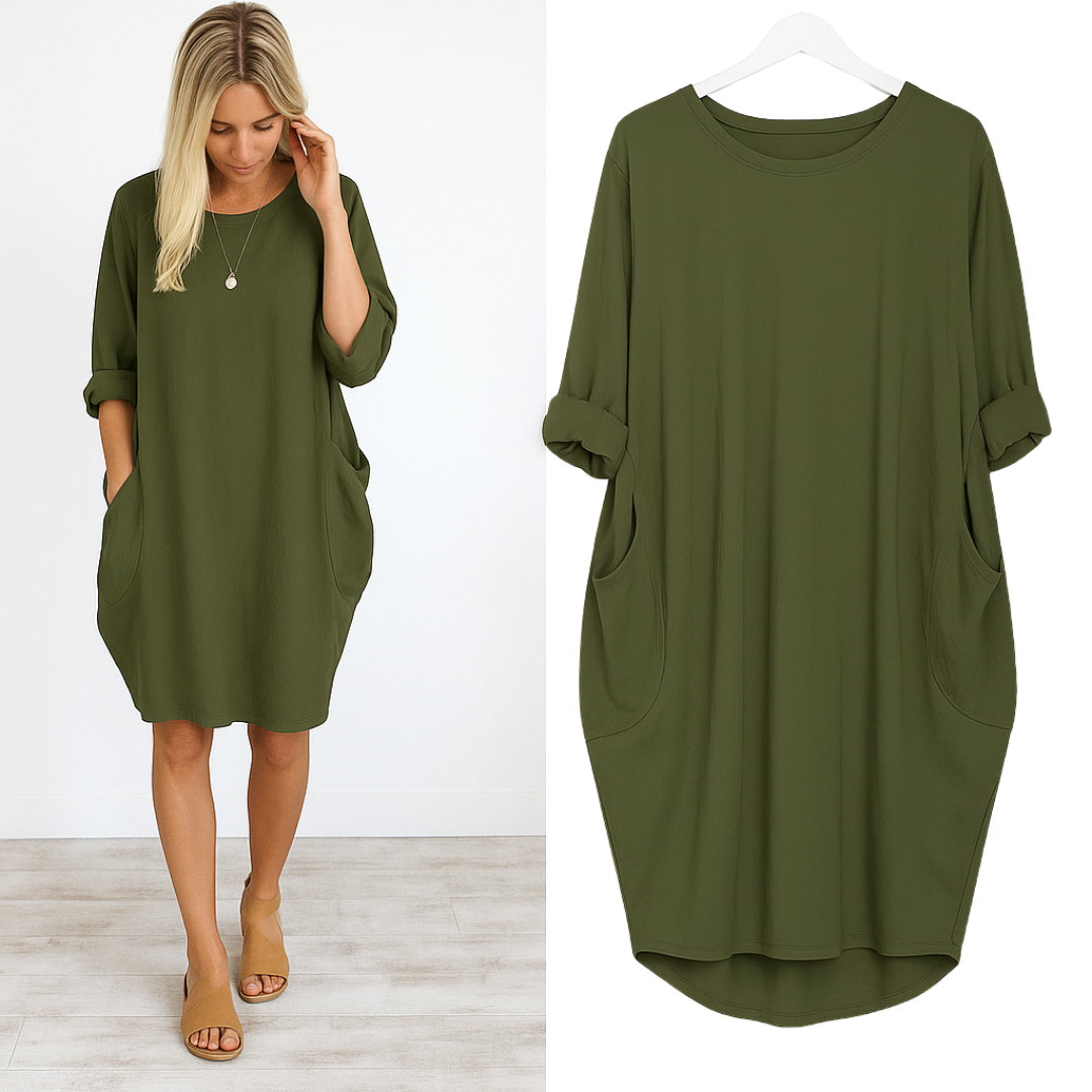 Ellen™ | Elegante vloeiende jurk