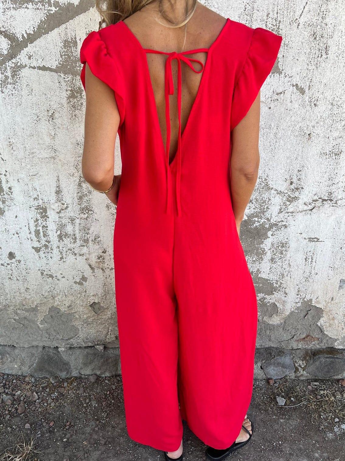Corrina™ | Elegante Jumpsuit met V-hals