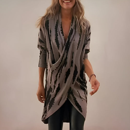 Elsa™ | Luxurious tunic with a V-neckline and a loose fit