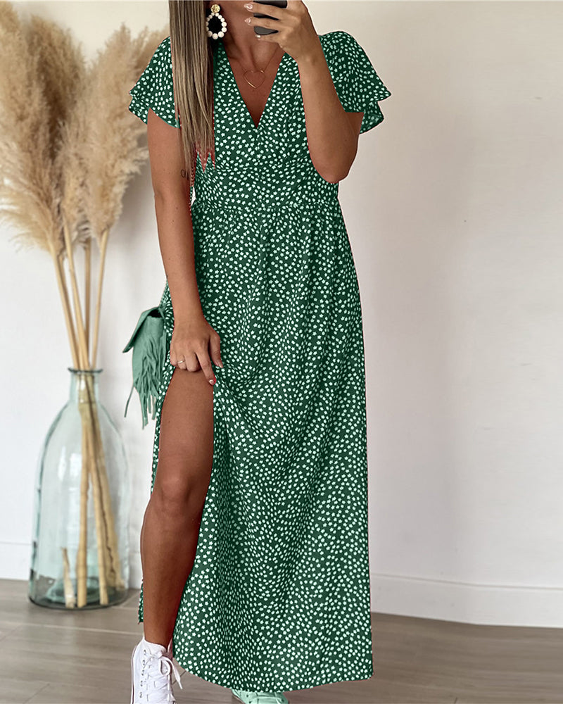 Sarah™ | Elegante Maxi-jurk met V-hals