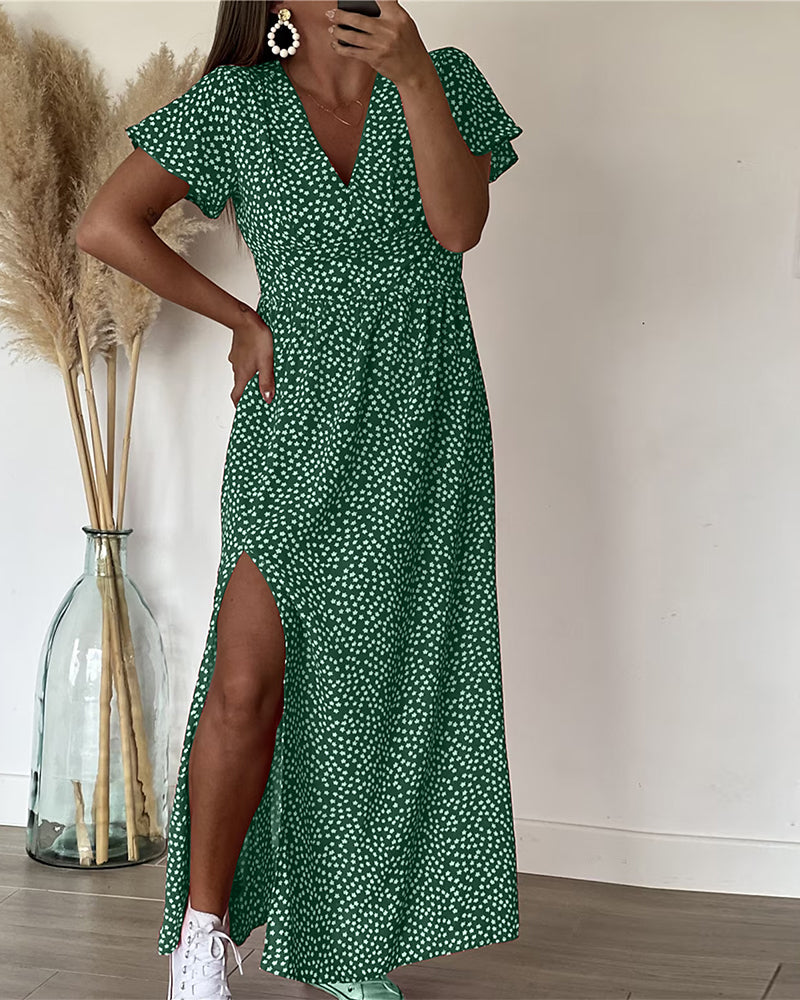 Sarah™ | Elegante Maxi-jurk met V-hals