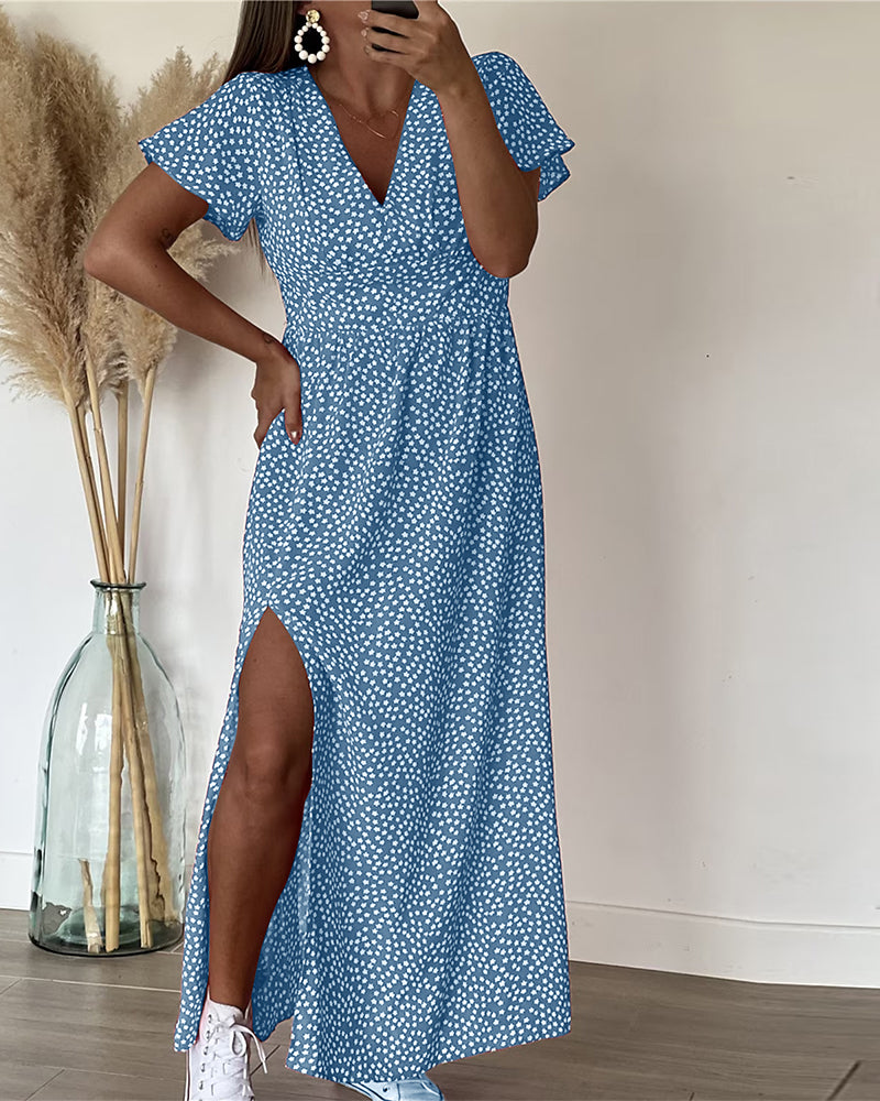 Sarah™ | Elegante Maxi-jurk met V-hals