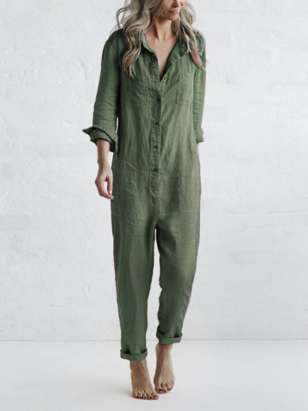 Stella™ | Jumpsuit met lange mouwen