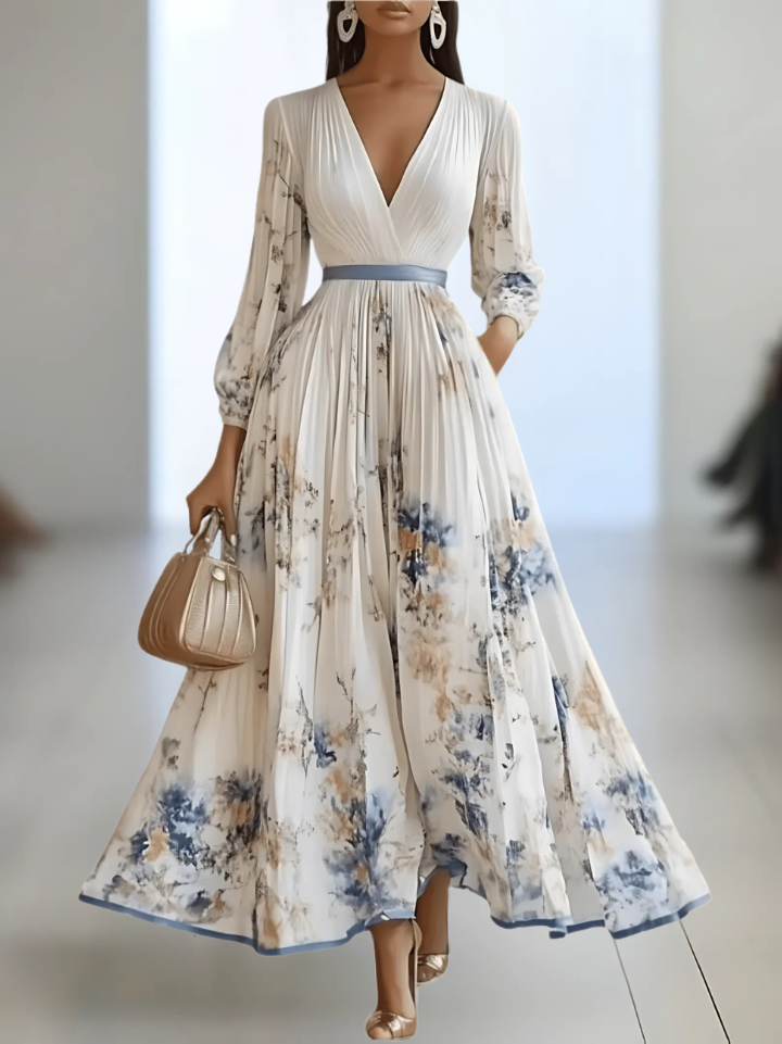 Monique™ | Luxe Bloemen Jurk