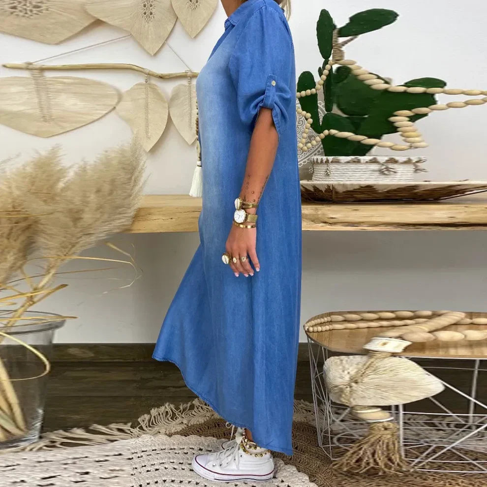 Lea – Denimlook jurk