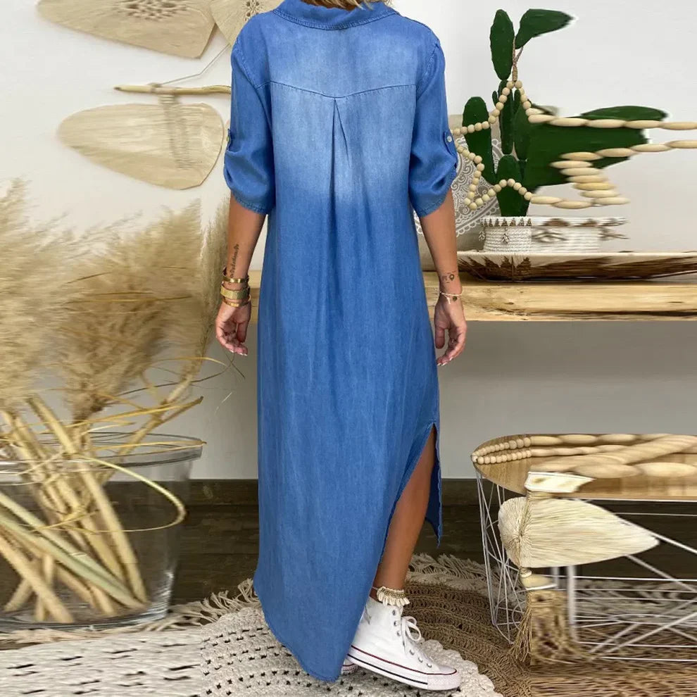 Lea – Denimlook jurk