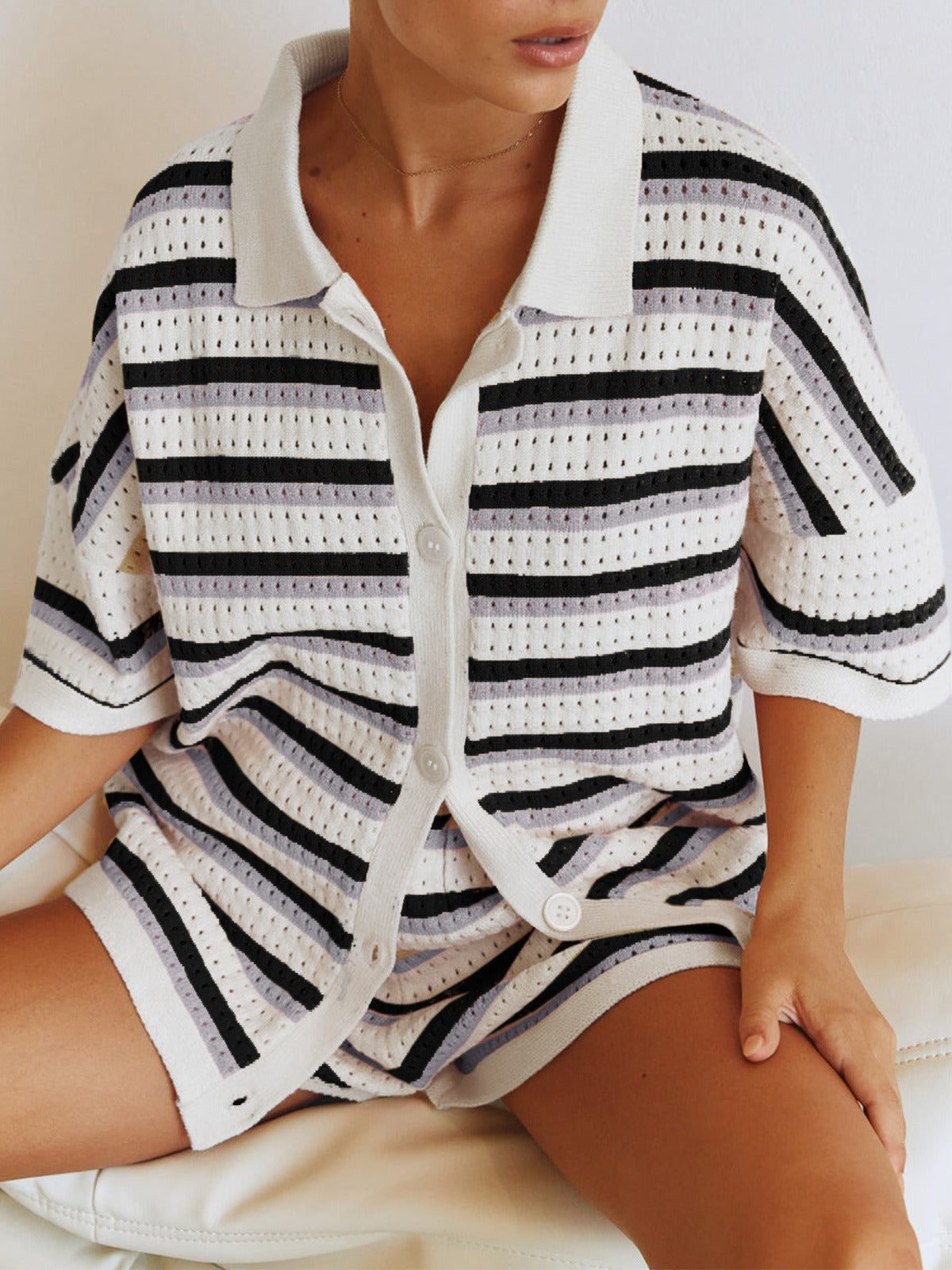 Beatrice | Button Down Shirt Dress