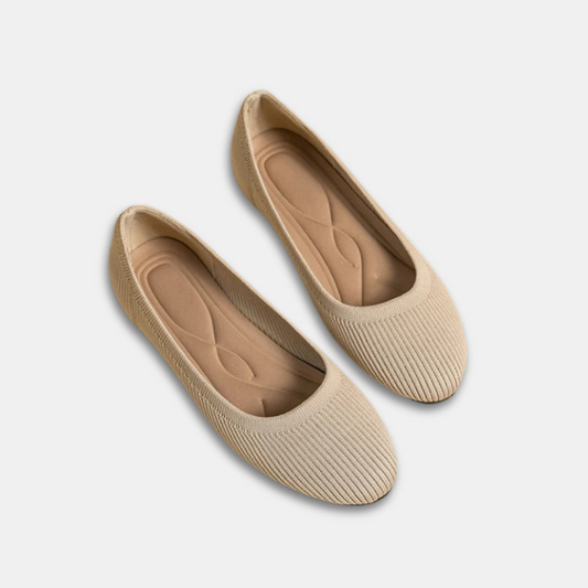 Edith™ | Elegant breathable slip-on ballerina shoe