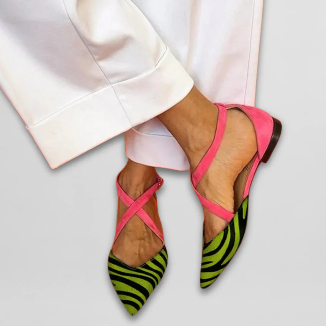 Zara – Zebraprint sandalen