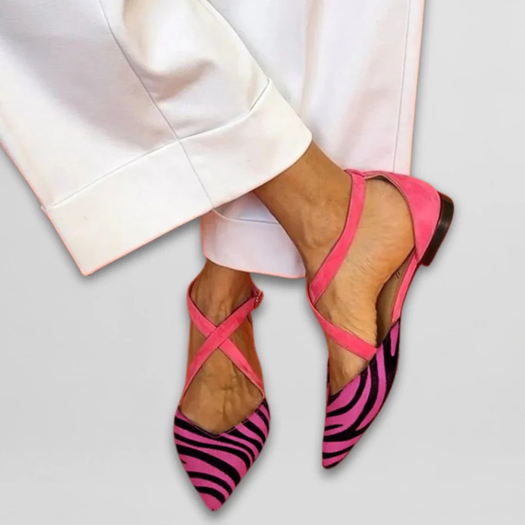 Zara – Zebraprint sandalen