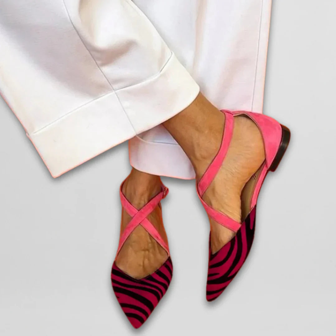Zara – Zebraprint sandalen