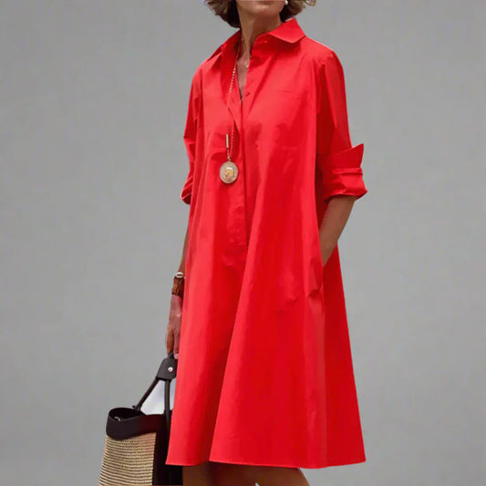 Sandrine – Polo Dress with Collar