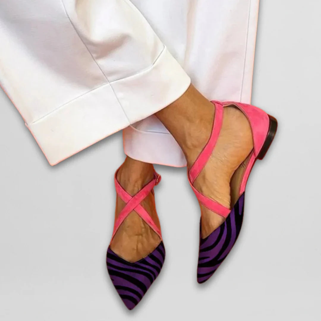 Zara – Zebraprint sandalen
