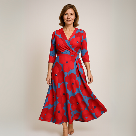 Emily - Luxury Floral Dress