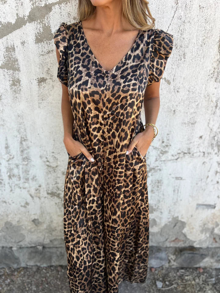 Corrina™ | Elegante Jumpsuit met V-hals