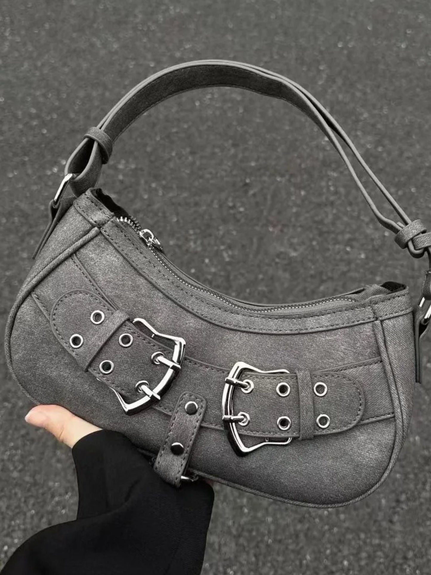 Faith | Buckle Detail Shoulder Bag