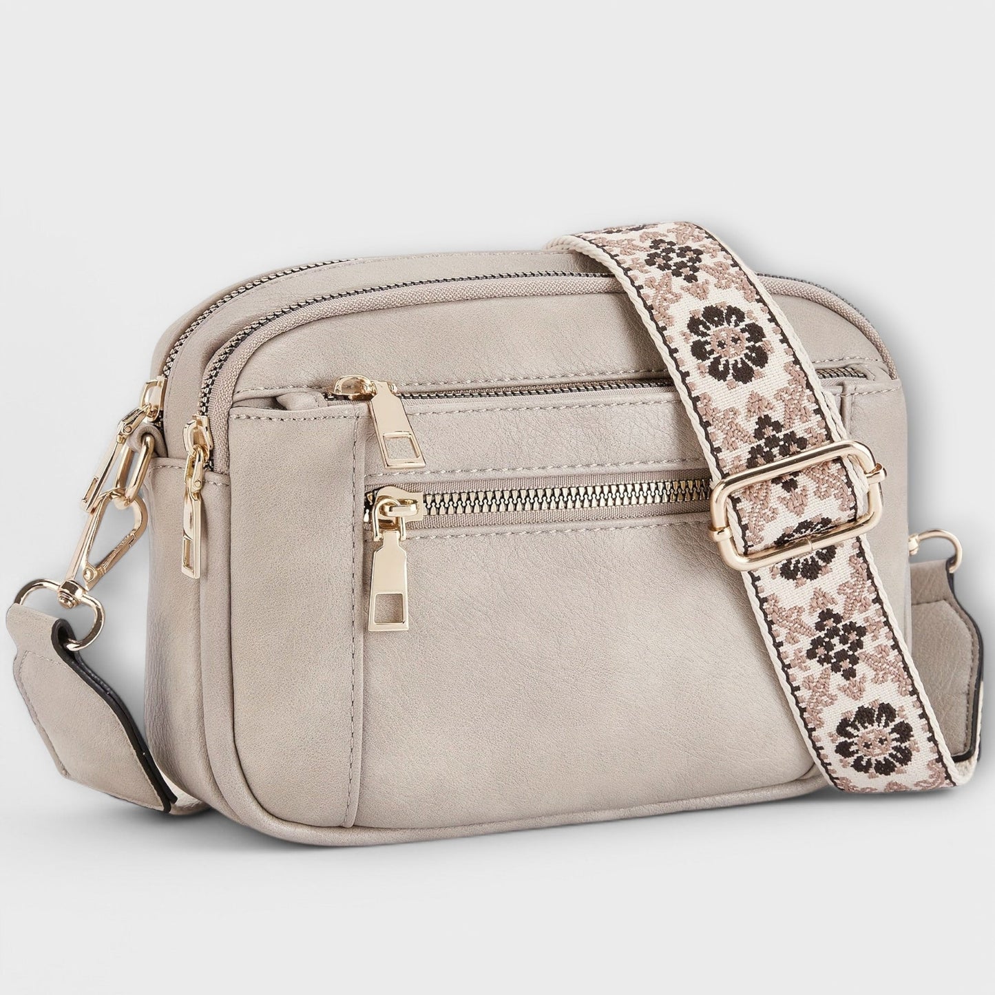 Dakota | Trendy Floral Strap Crossbody Bag