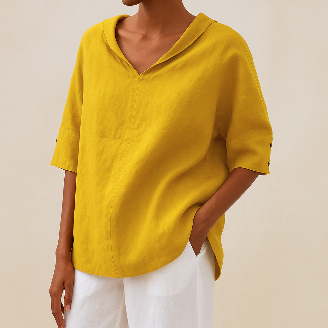Willeke™ | Elegant V-neck blouse