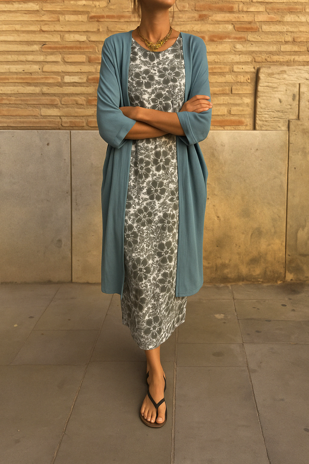 Lois | Relaxed Patterned Jumpsuit Set