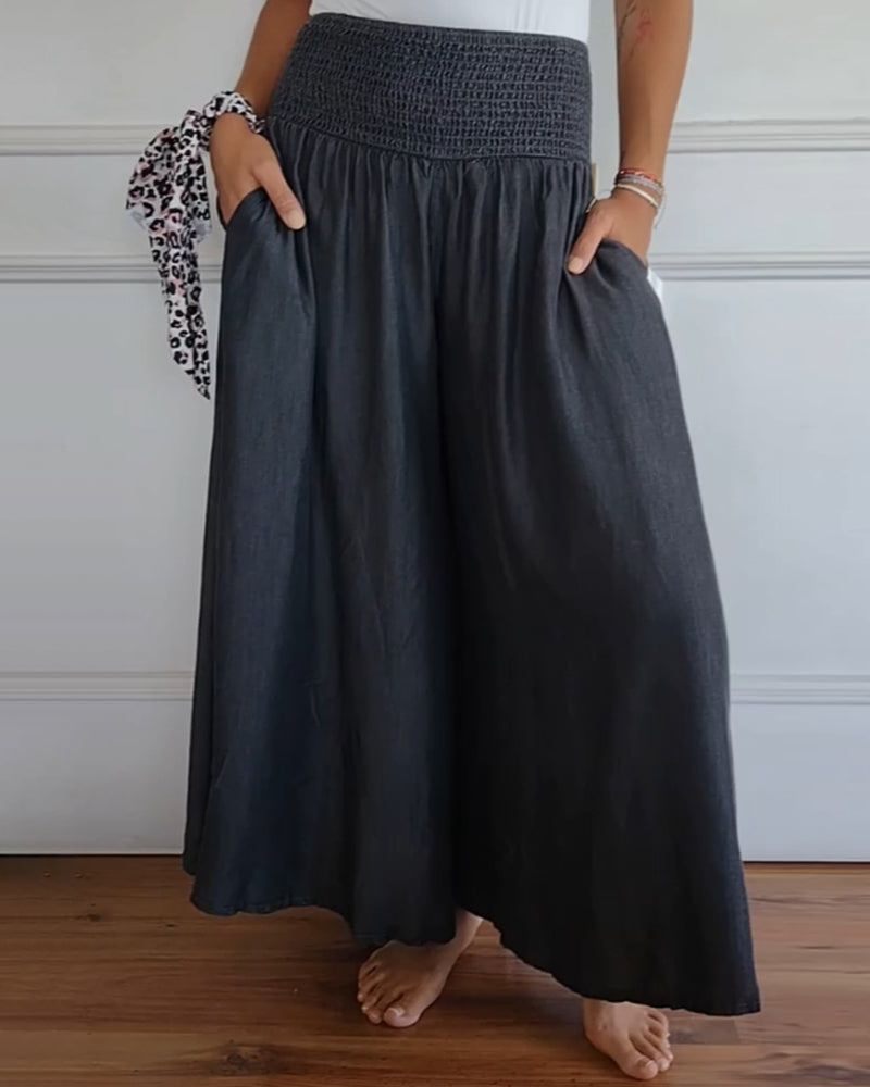 Colinda | Comfortabele Broek Met Elastische Taille