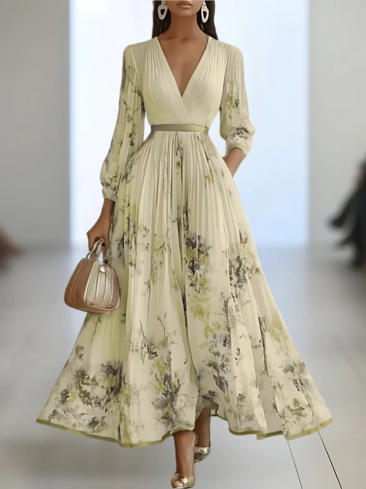 Monique™ | Luxe Bloemen Jurk