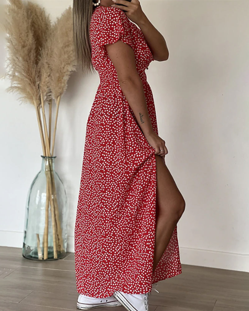 Sarah™ | Elegante Maxi-jurk met V-hals