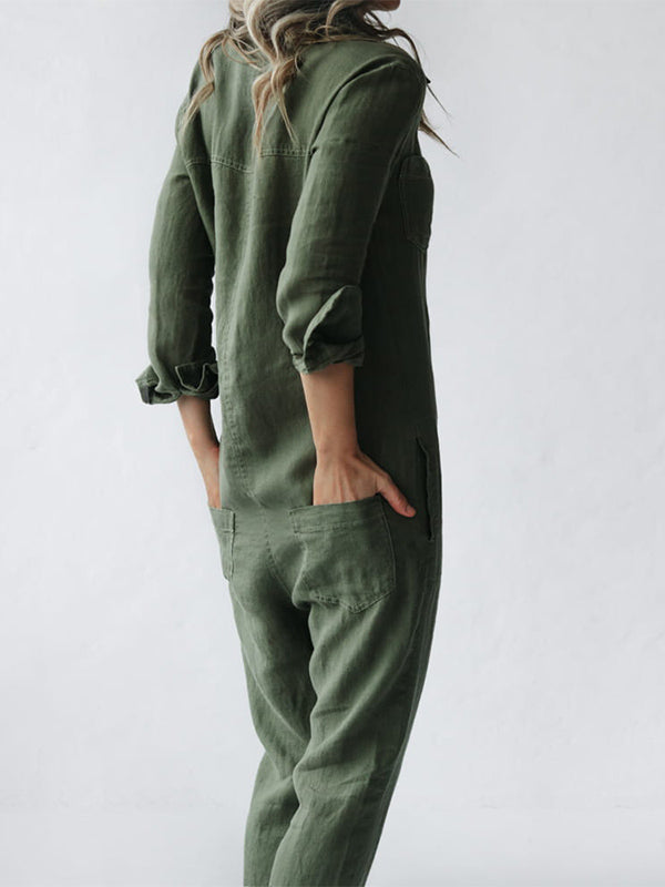 Stella™ | Jumpsuit met lange mouwen
