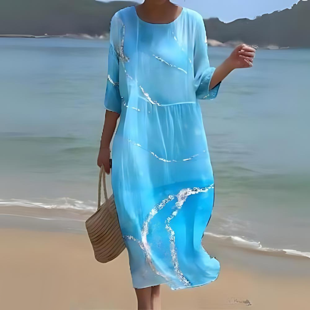 Riley | Elegant Floral Summer Dress