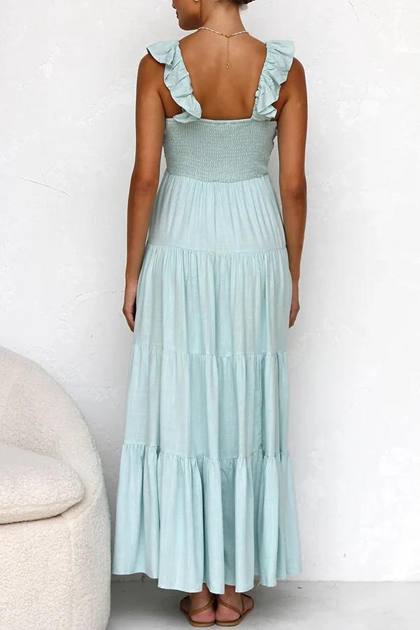 Janine™ | Elegante jurk met V-hals