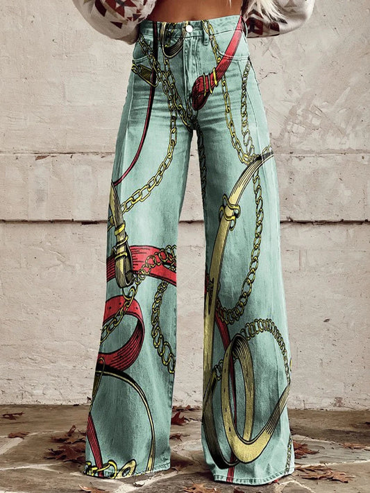 Susan | Stylish High Waist Wide Jeans