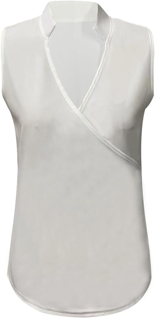 Wendy | Sleek V-Neck Wrap Tank Top