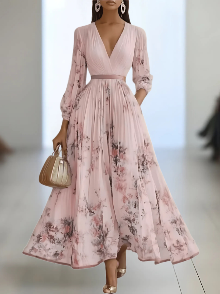 Monique™ | Luxe Bloemen Jurk