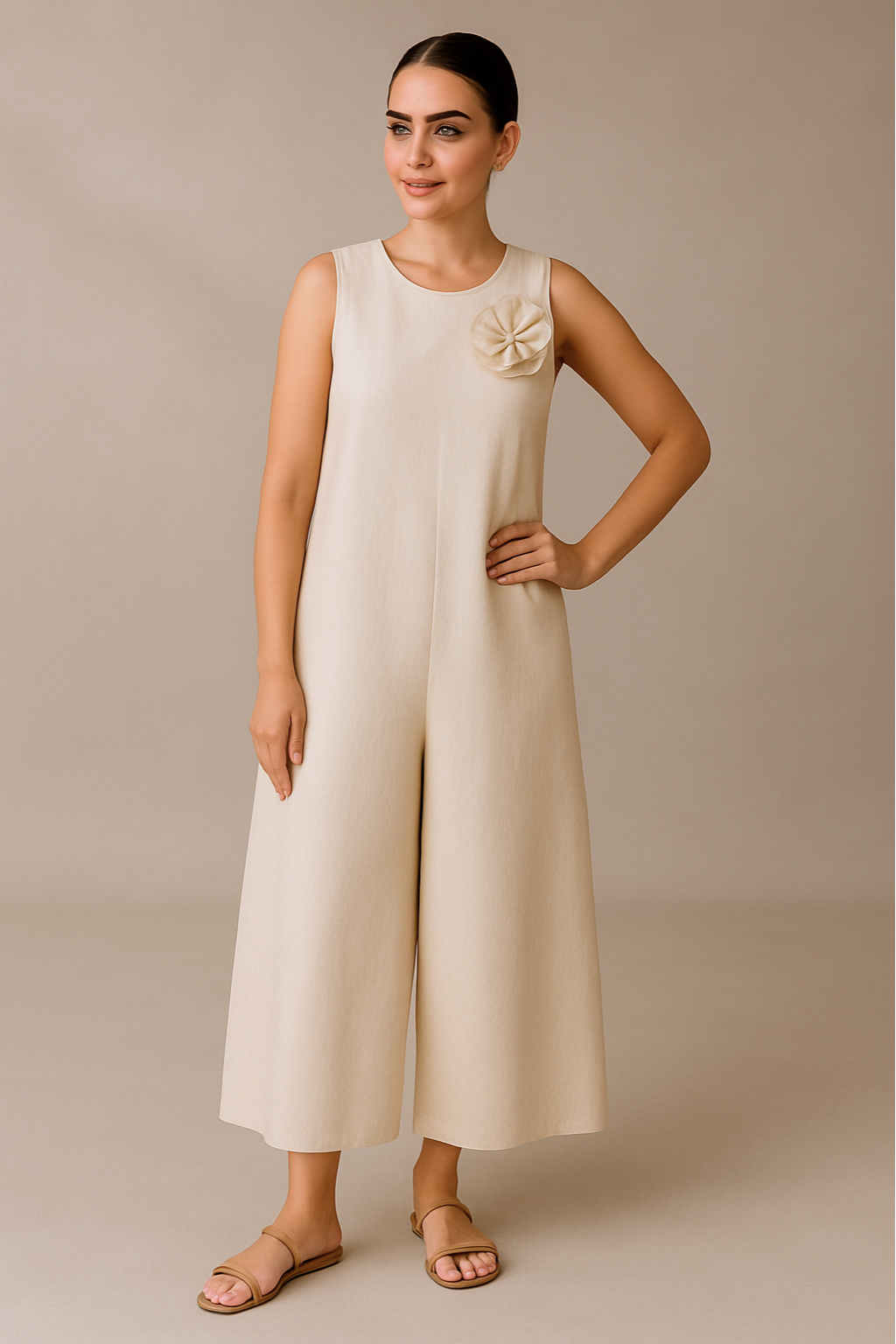 Ineke™ | Jumpsuit met bloem