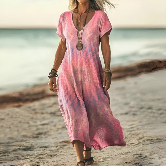 Laura™ | Vintage Gradient Dress