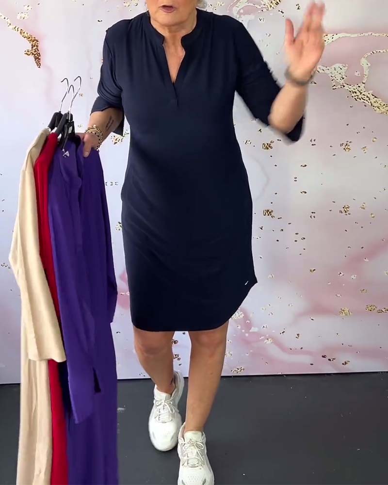 Zoey | Casual Relaxed Fit Dress