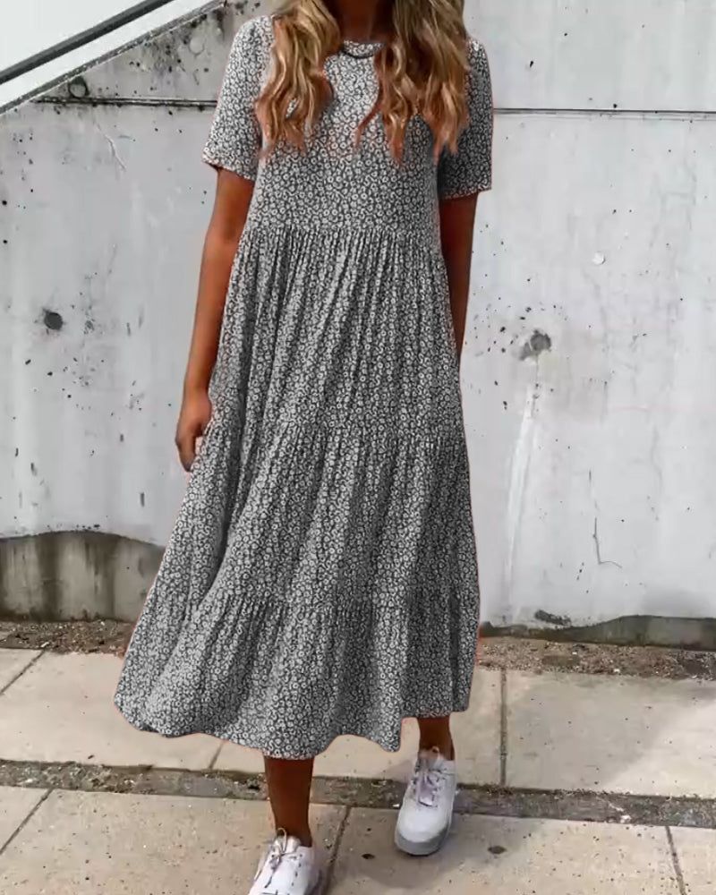 Violet | Casual Flowy Midi Dress